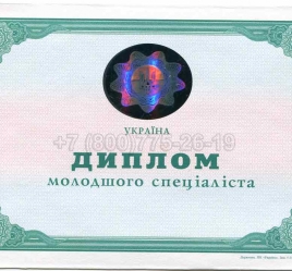 Диплом Техникума Украины 2008г в Южно-Сахалинске